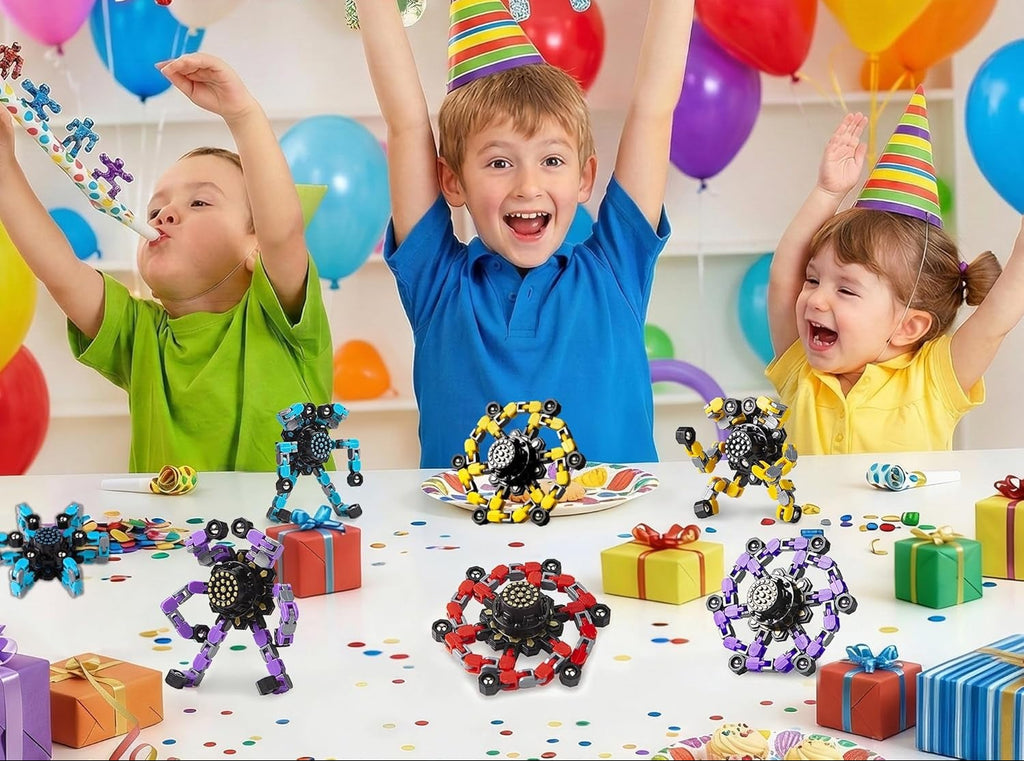Transformable Fidget Spinner Set (4 Pieces)