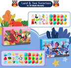 Kids Animal Surprise Bath Bomb Set