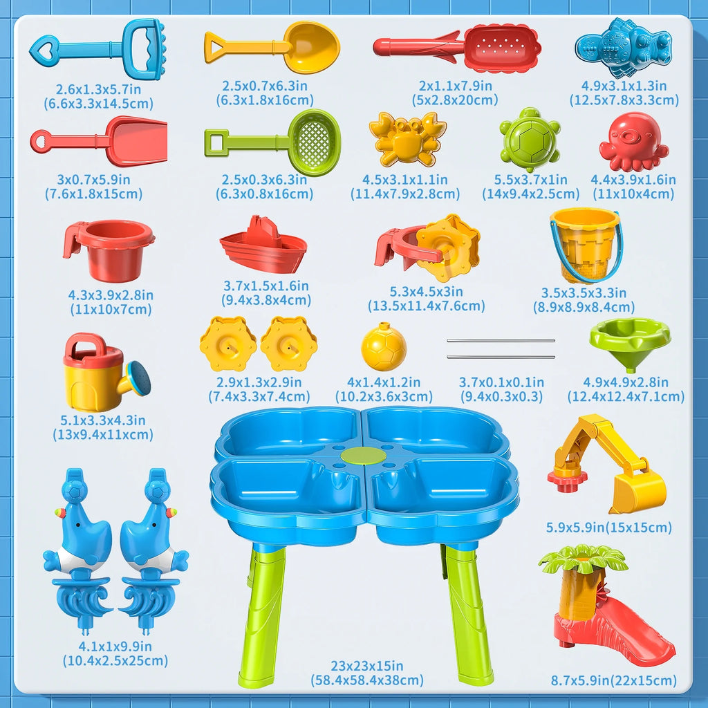 Sand Water Table for Toddlers