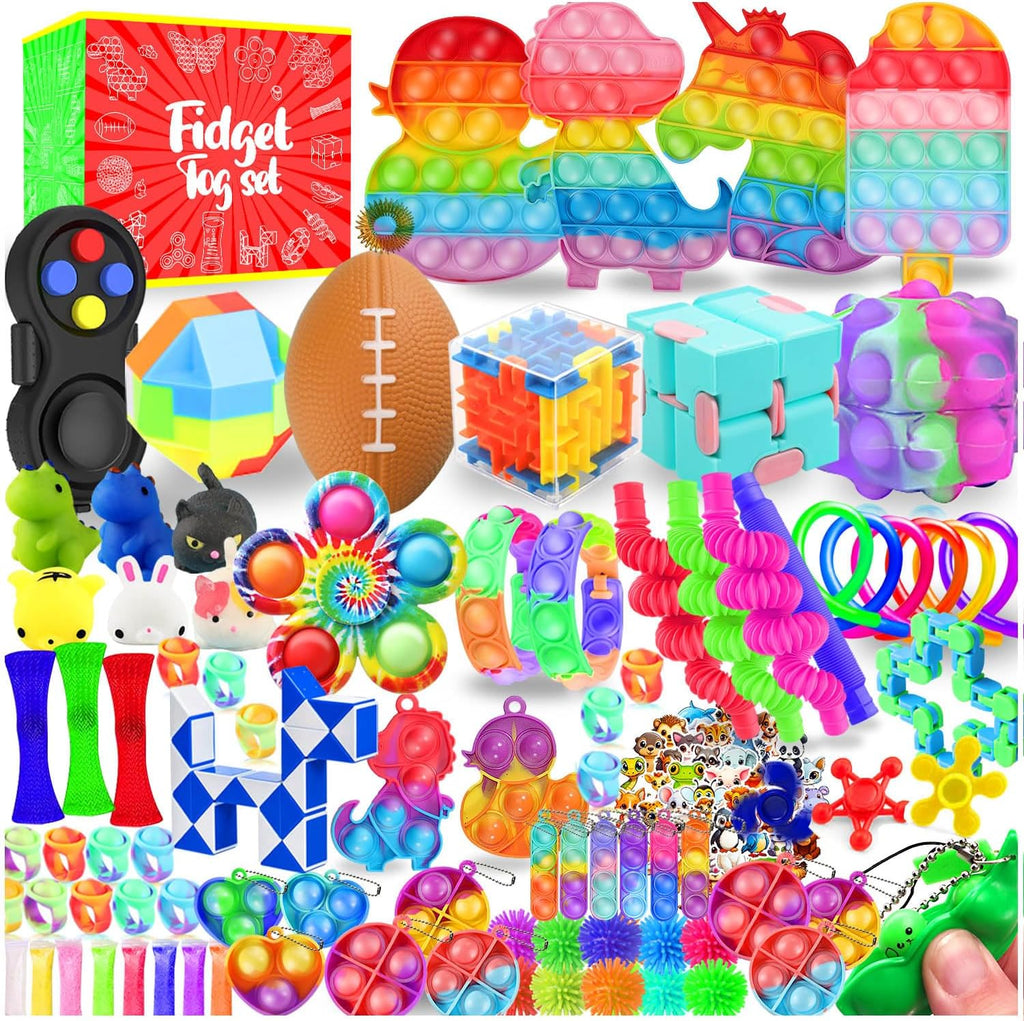 Kids Sensory Fidget Toy Pack 160 Piece