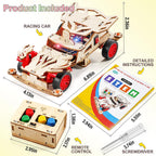 STEM Remote Control Car Building Kit for Kids