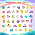 Kids Surprise Bath Bomb Toy Set (40 Pack)