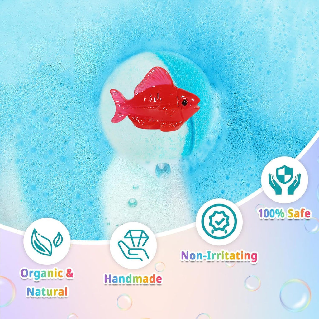Kids Bath Bombs with Surprise Toys 24 Pack