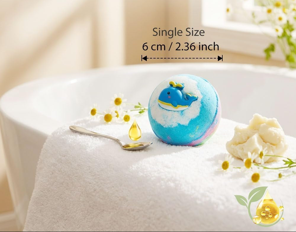 Kids Surprise Ocean Bath Bomb Set (12 Pack)