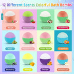 Kids Bath Bombs with Surprise Toys 24 Pack