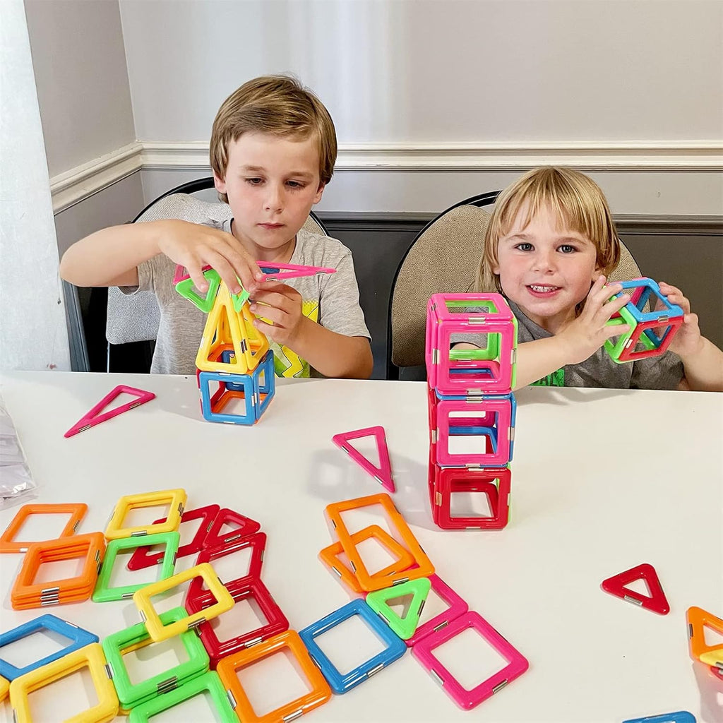 Magnetic STEM Building Blocks Toy Set for Kids
